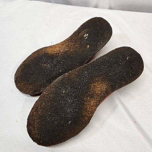 J. Crew Mens 9.5 Camden Crepe-Sole Slip-ons Pebbled Leather Loafers - Picture 9 of 9